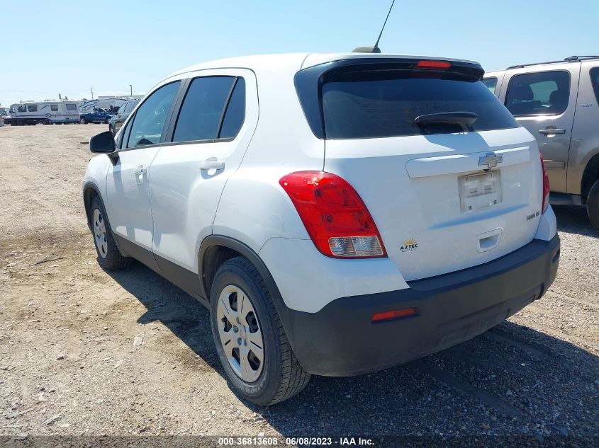 2016 CHEVROLET TRAX LS - KL7CJKSB3GB566332