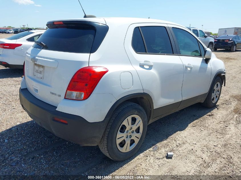 2016 CHEVROLET TRAX LS - KL7CJKSB3GB566332