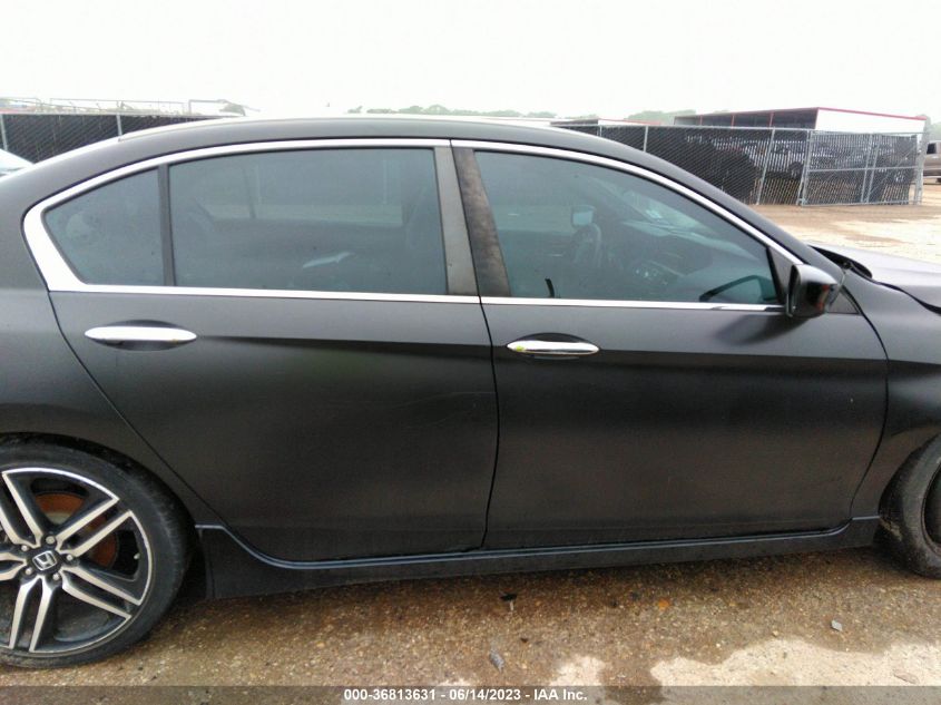 2017 HONDA ACCORD SEDAN SPORT - 1HGCR2F59HA083744