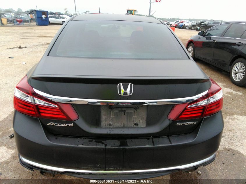 2017 HONDA ACCORD SEDAN SPORT - 1HGCR2F59HA083744
