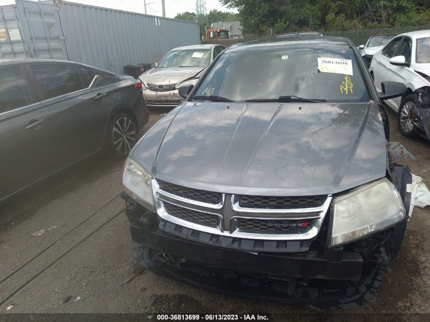 2013 DODGE AVENGER SE - 1C3CDZAB8DN649113