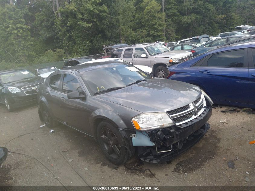 2013 DODGE AVENGER SE - 1C3CDZAB8DN649113