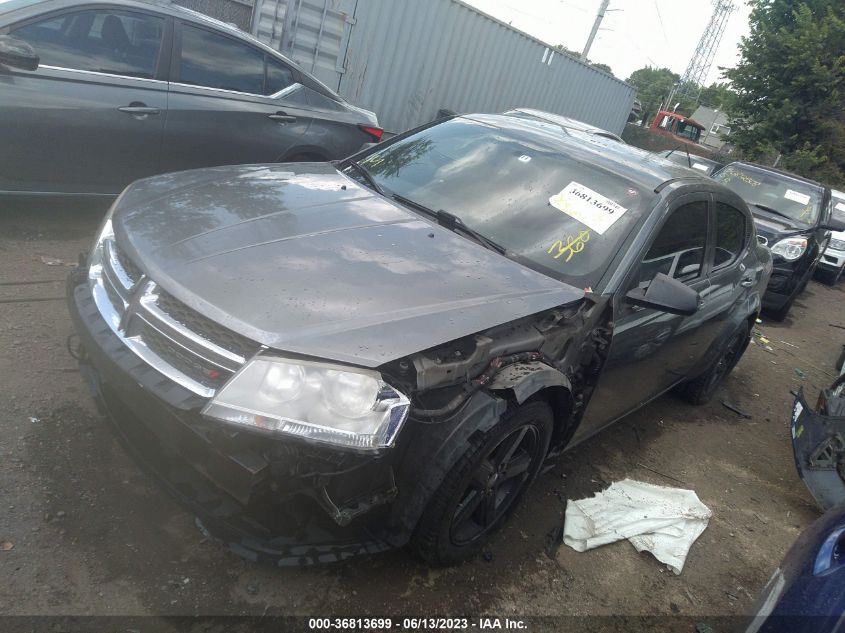 2013 DODGE AVENGER SE - 1C3CDZAB8DN649113