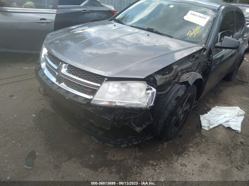 2013 DODGE AVENGER SE - 1C3CDZAB8DN649113