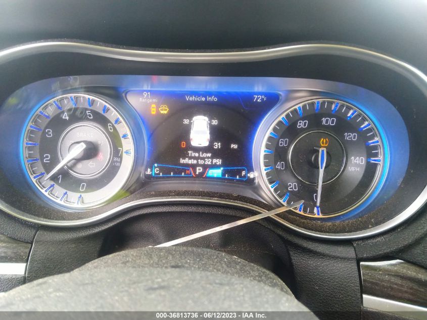2015 CHRYSLER 300 LIMITED - 2C3CCAAG2FH899104