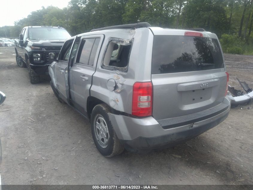 2015 JEEP PATRIOT SPORT - 1C4NJPBA2FD164109