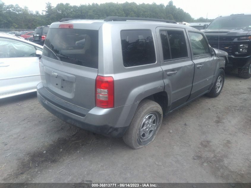 2015 JEEP PATRIOT SPORT - 1C4NJPBA2FD164109