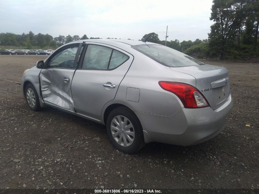 3N1CN7AP3CL906236 | 2012 NISSAN VERSA