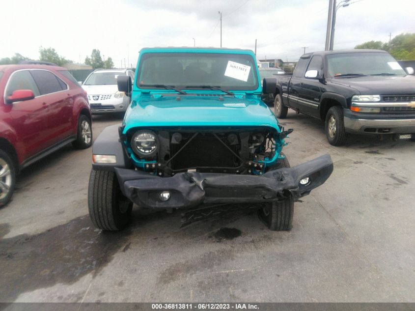 2020 JEEP WRANGLER UNLIMITED SPORT S - 1C4HJXDN9LW210905