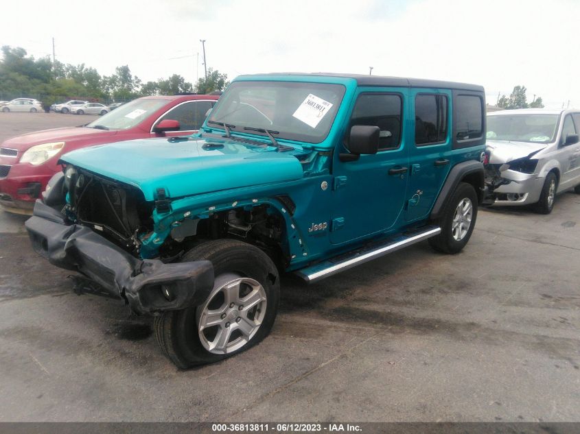 2020 JEEP WRANGLER UNLIMITED SPORT S - 1C4HJXDN9LW210905