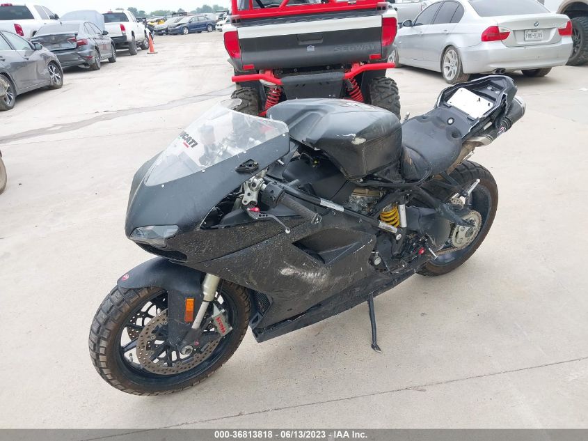 2011 DUCATI 848 ZDM1XBMV4BB016456