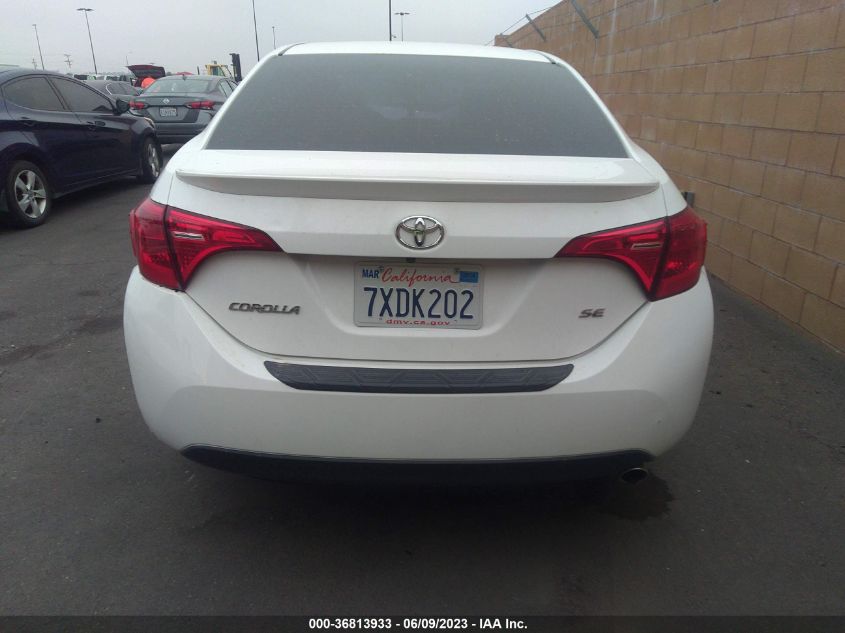 2017 TOYOTA COROLLA SE - 5YFBURHE3HP612082