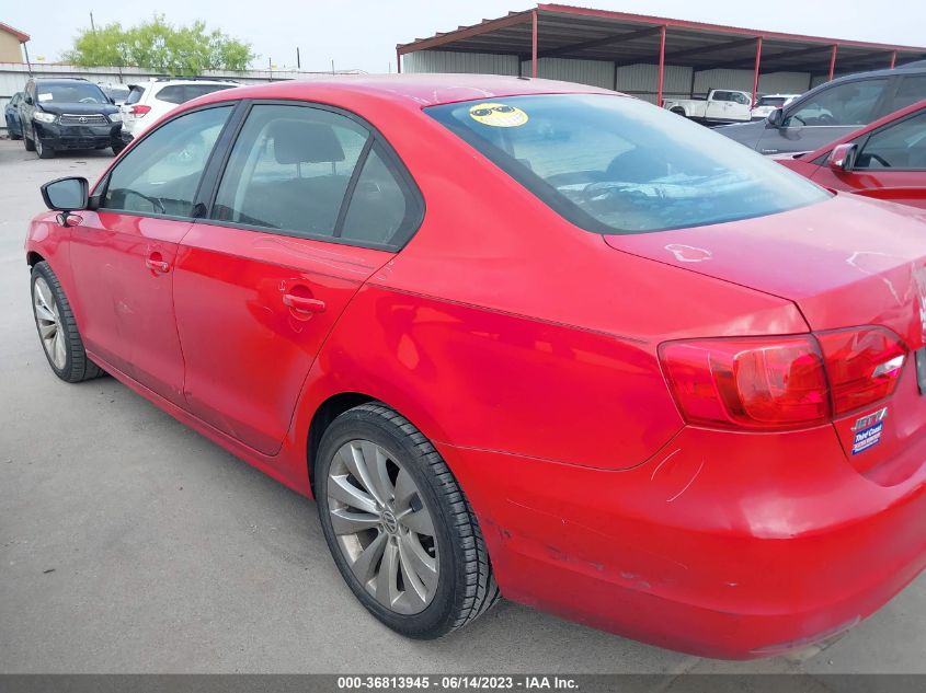 2013 VOLKSWAGEN JETTA SEDAN S - 3VW2K7AJ3DM404395