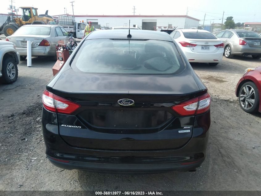 2016 FORD FUSION SE - 1FA6P0HD2G5109205