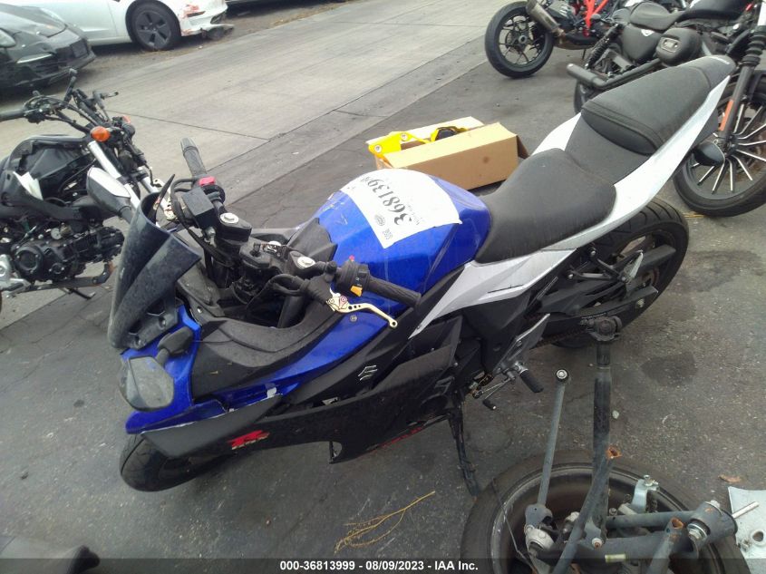 2019 SUZUKI GSX250R M/ZM/ZA LC6DN11A1K1100620