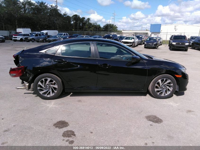 2018 HONDA CIVIC SEDAN EX - 19XFC2F79JE017406