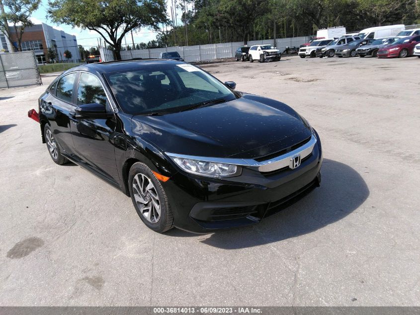 2018 HONDA CIVIC SEDAN EX - 19XFC2F79JE017406