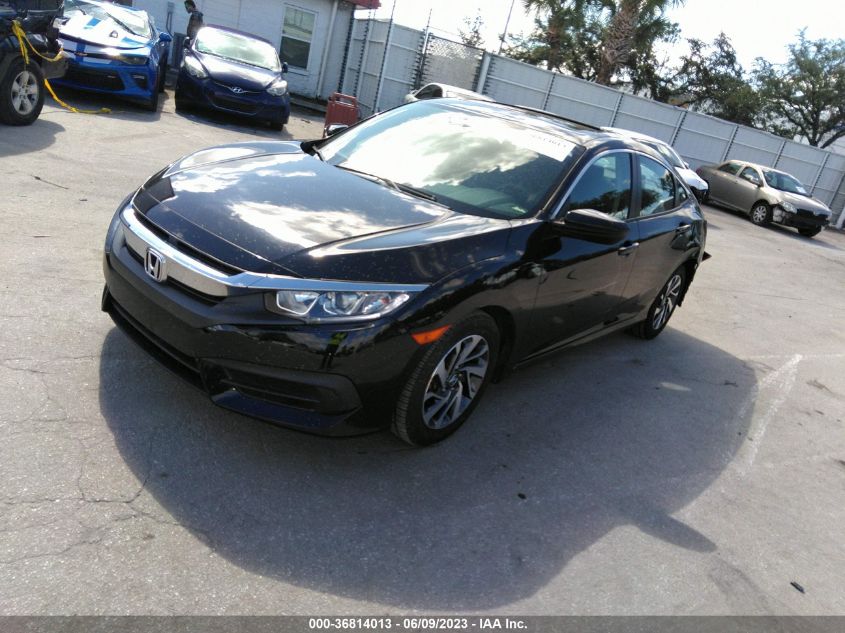 2018 HONDA CIVIC SEDAN EX - 19XFC2F79JE017406
