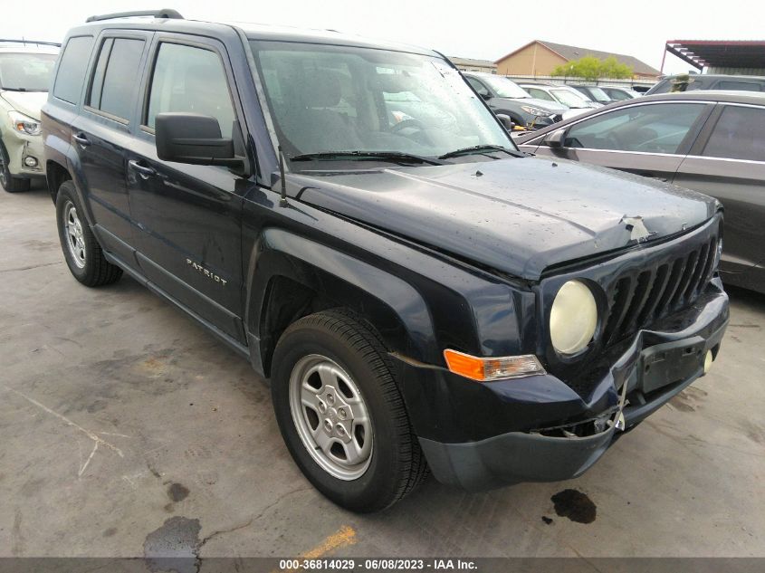 2014 JEEP PATRIOT SPORT - 1C4NJPBA3ED585240