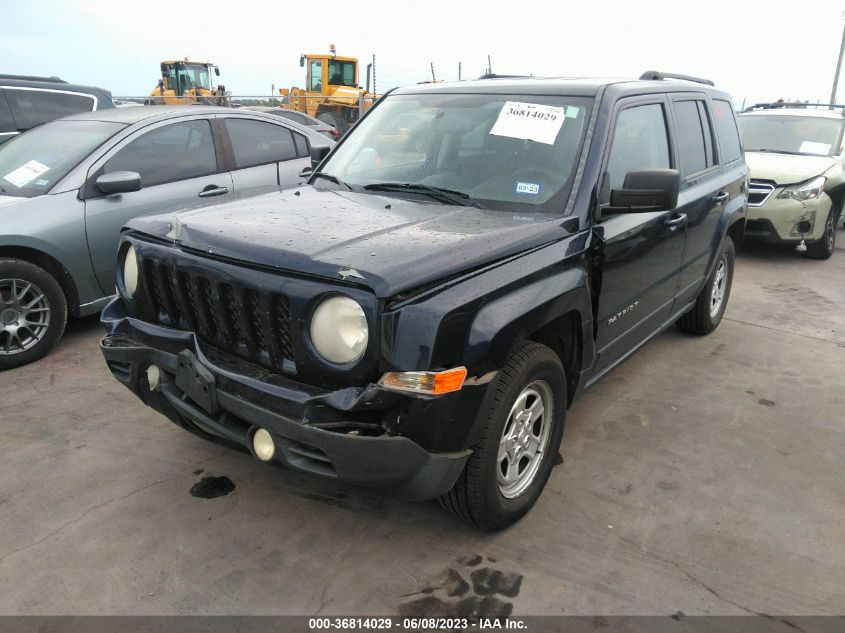 2014 JEEP PATRIOT SPORT - 1C4NJPBA3ED585240