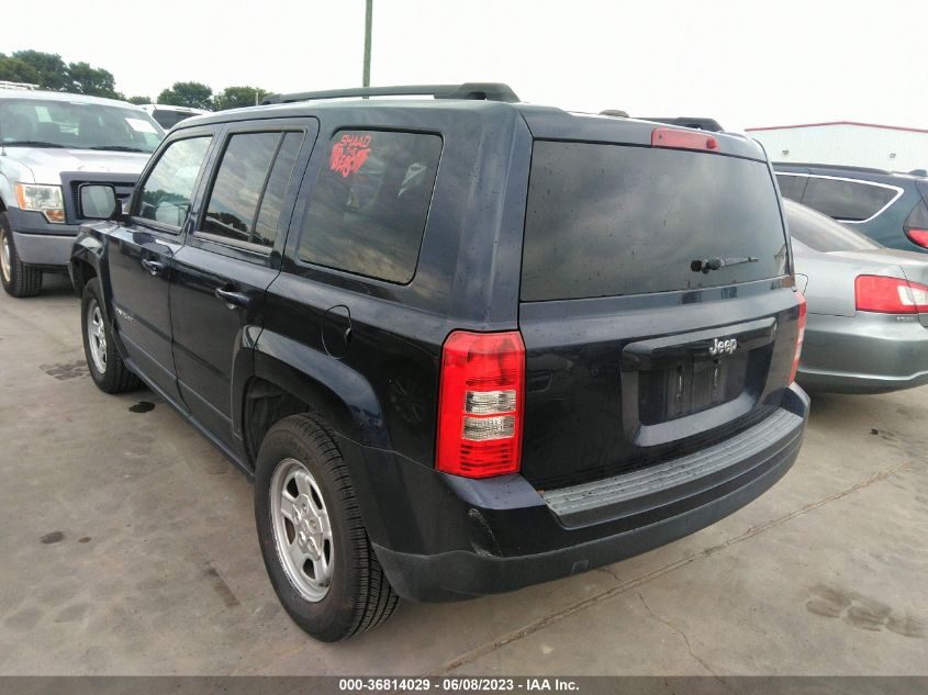 2014 JEEP PATRIOT SPORT - 1C4NJPBA3ED585240