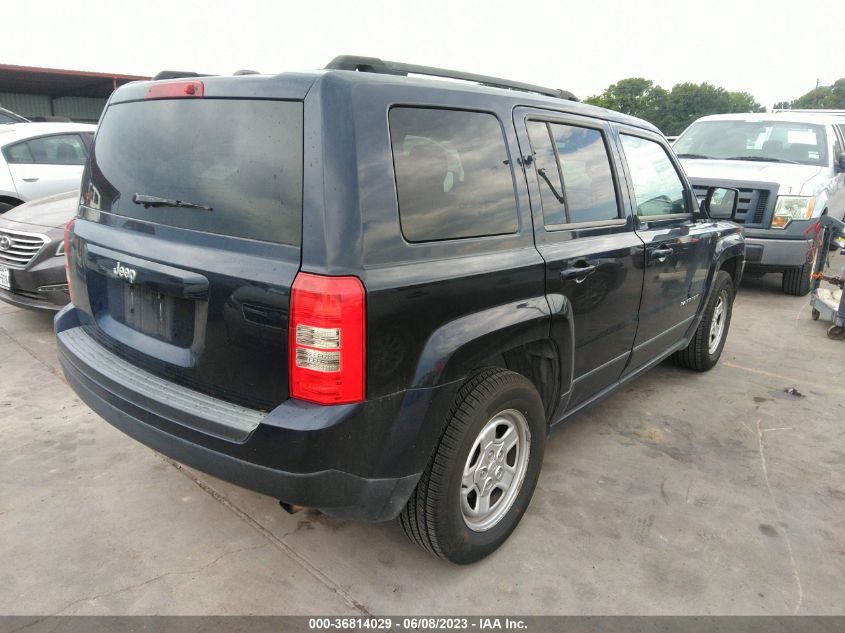 2014 JEEP PATRIOT SPORT - 1C4NJPBA3ED585240