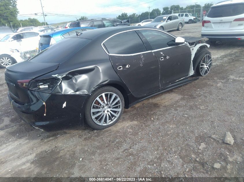 2014 MASERATI GHIBLI ZAM57XSAXE1085362