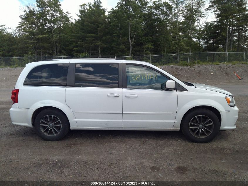 2017 DODGE GRAND CARAVAN SXT - 2C4RDGCG9HR800942