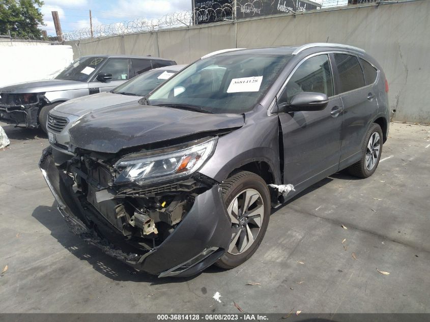 2016 HONDA CR-V TOURING - 5J6RM3H97GL014268