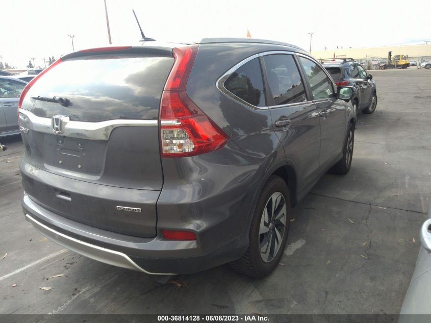 2016 HONDA CR-V TOURING - 5J6RM3H97GL014268