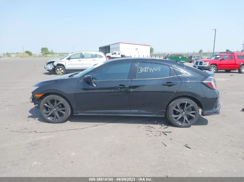 2017 HONDA CIVIC HATCHBACK SPORT - SHHFK7H45HU211887