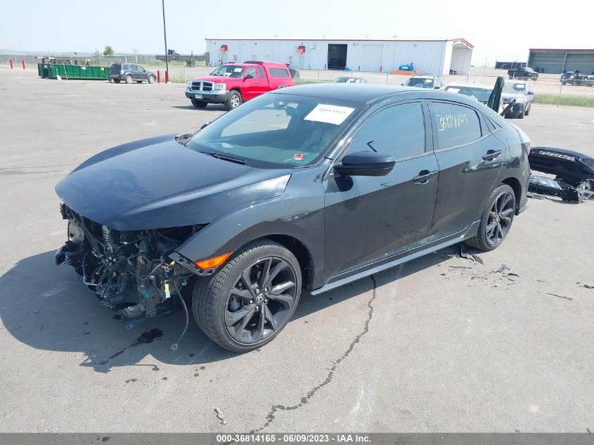 2017 HONDA CIVIC HATCHBACK SPORT - SHHFK7H45HU211887