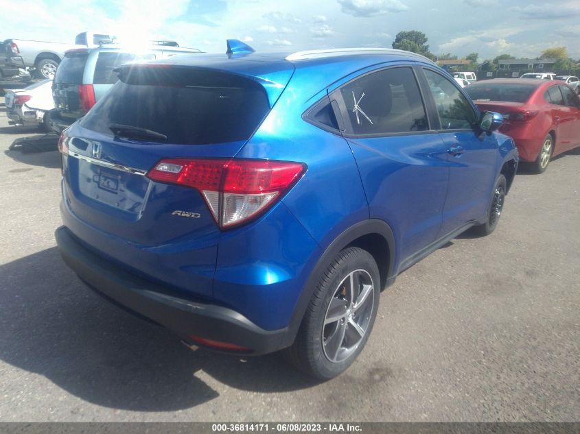 2021 HONDA HR-V EX - 3CZRU6H56MM744472