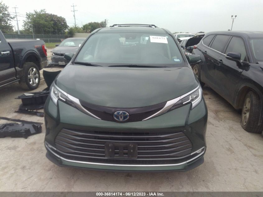 2021 TOYOTA SIENNA LIMITED/PLATINUM - 5TDZRKEC4MS034862