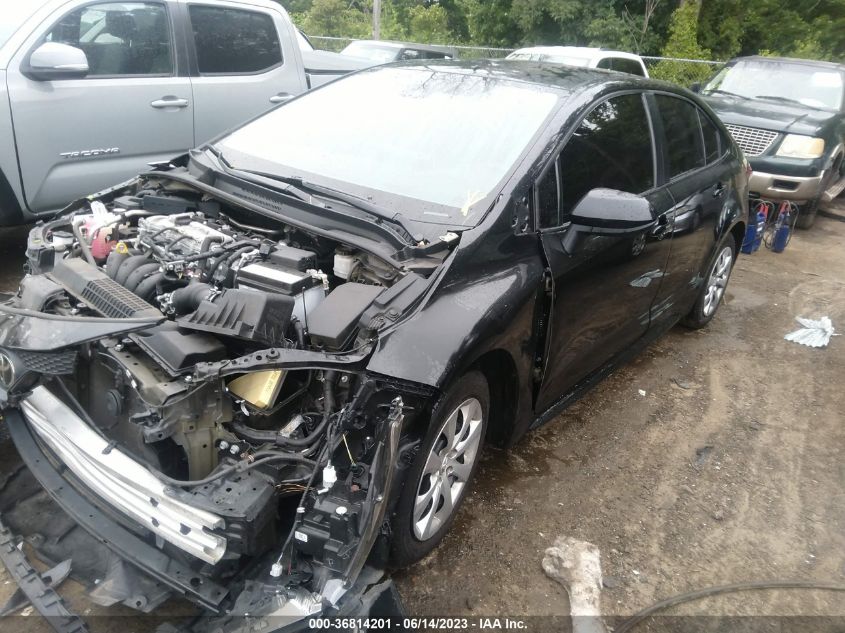 VIN 5YFEPRAEXLP061656 2020 TOYOTA COROLLA LE