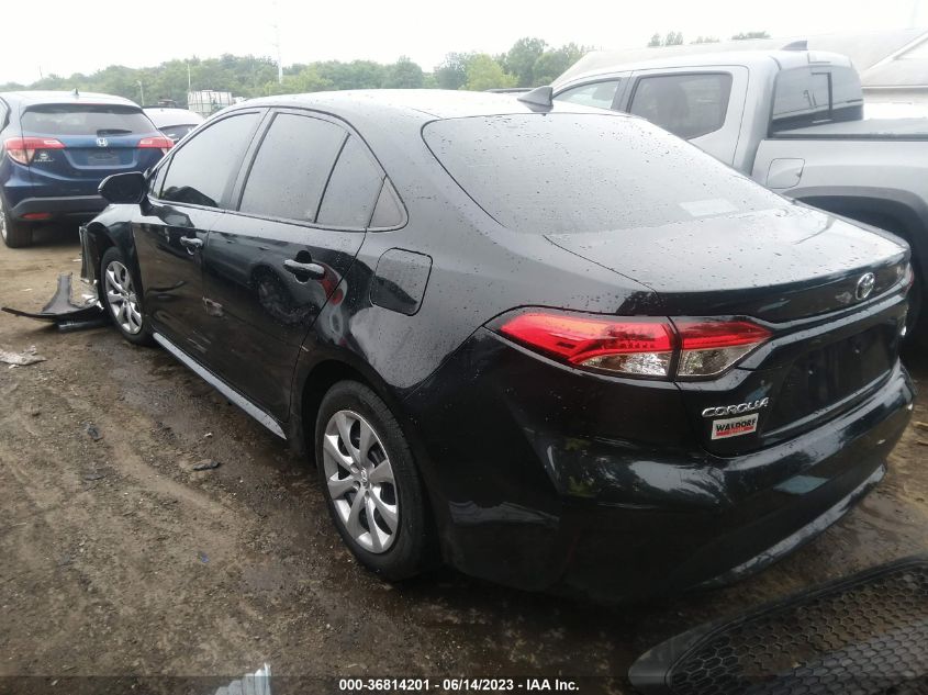 VIN 5YFEPRAEXLP061656 2020 TOYOTA COROLLA LE