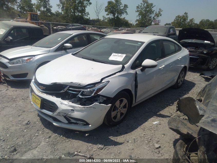 2017 CHEVROLET CRUZE LS - 1G1BC5SM9H7160483