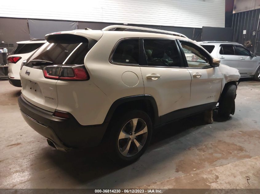 2019 JEEP CHEROKEE LIMITED - 1C4PJMDX4KD314966