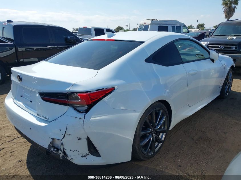 2021 LEXUS RC 300 BASE/300 F-SPORT - JTHGA5BC9M5011828