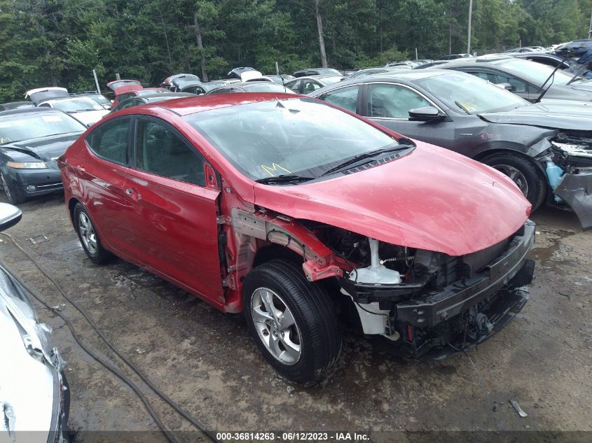 2015 HYUNDAI ELANTRA SE - KMHDH4AE1FU329184