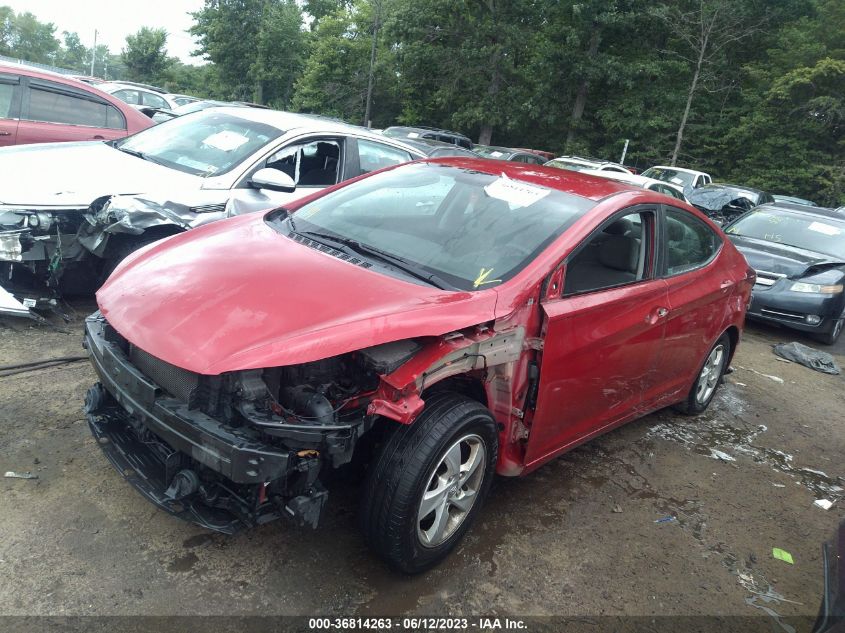 2015 HYUNDAI ELANTRA SE - KMHDH4AE1FU329184