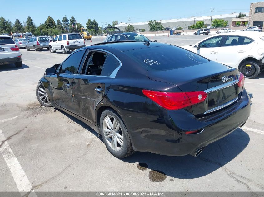 2015 INFINITI Q50 PREMIUM - JN1BV7AP3FM354677