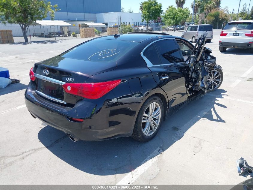2015 INFINITI Q50 PREMIUM - JN1BV7AP3FM354677