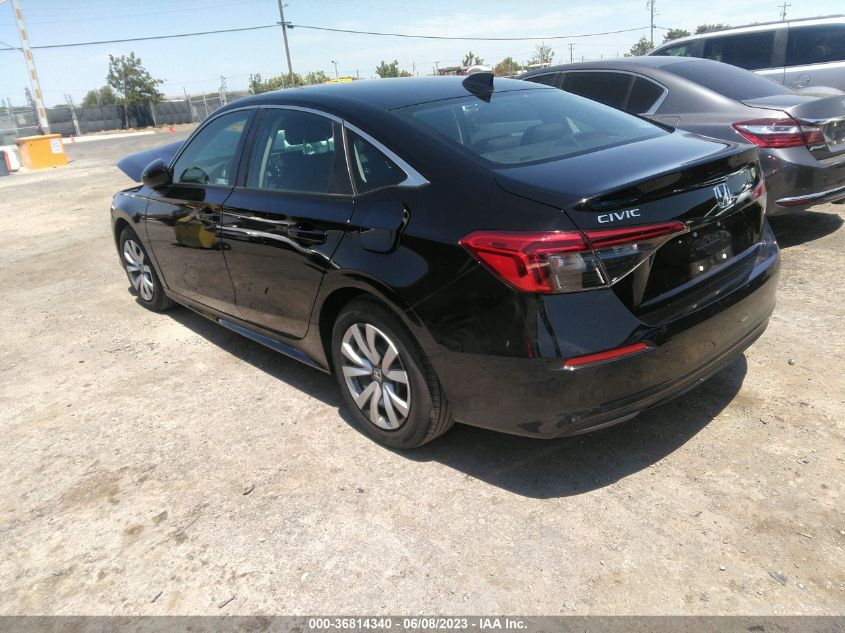 2023 HONDA CIVIC SEDAN LX - 2HGFE2F20PH540844
