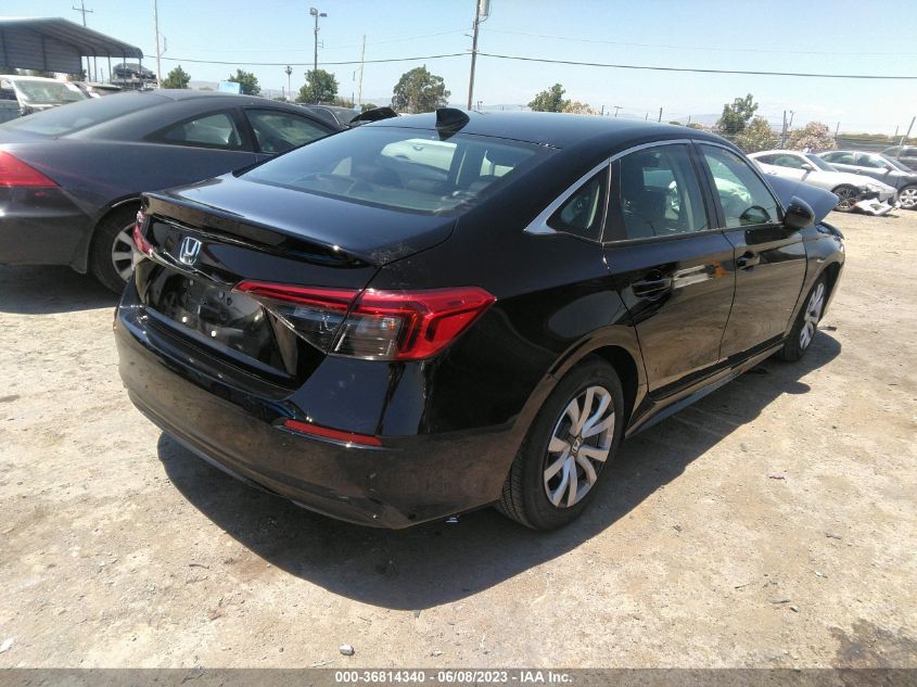 2023 HONDA CIVIC SEDAN LX - 2HGFE2F20PH540844