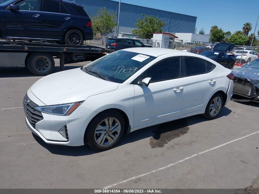 2019 HYUNDAI ELANTRA SEL - 5NPD84LF7KH473840