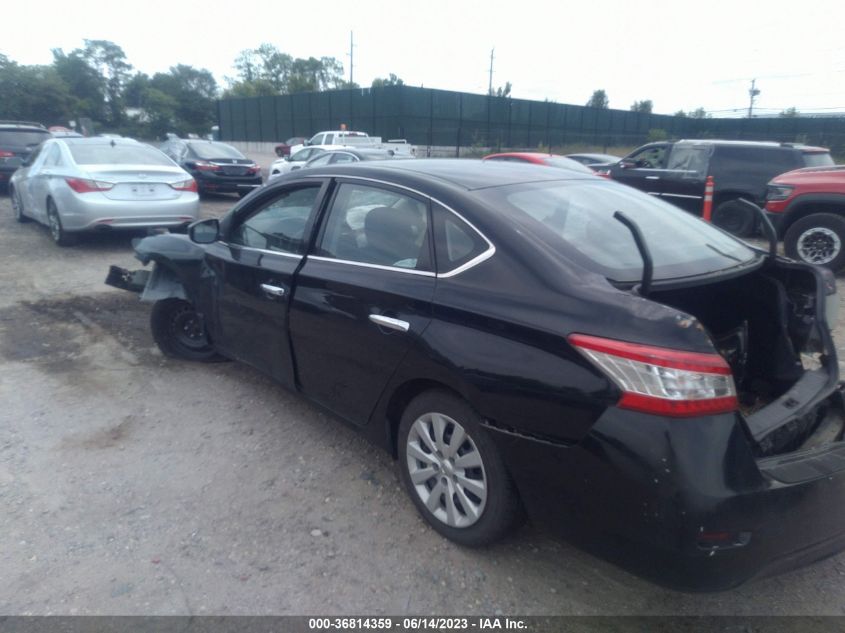 2014 NISSAN SENTRA SV - 1N4AB7AP1EN851047