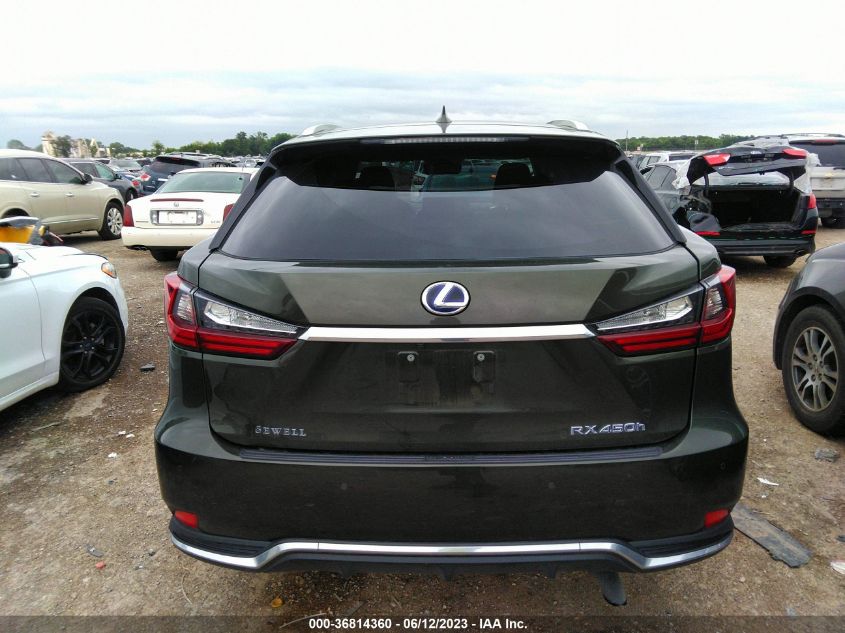 2020 LEXUS RX RX 450H - 2T2HGMDA5LC045997