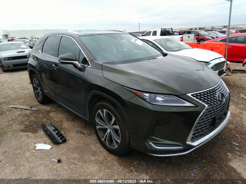 2020 LEXUS RX RX 450H - 2T2HGMDA5LC045997