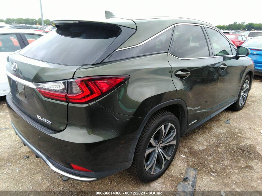 2020 LEXUS RX RX 450H - 2T2HGMDA5LC045997